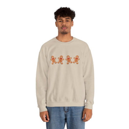 Unisex Cozy Gingerbread Man Sweatshirt