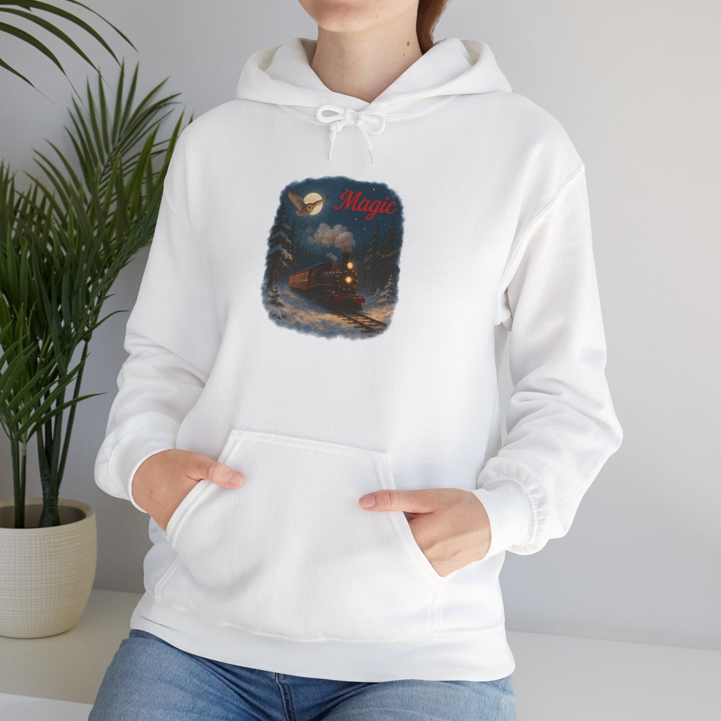 Unisex Cozy Magic Train Hoodie