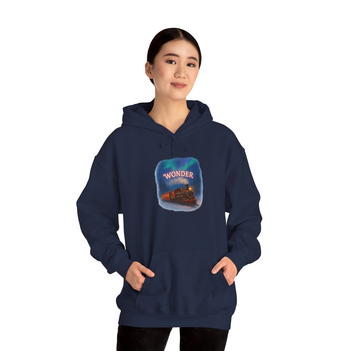 Unisex Cozy Wonder Train Hoodie