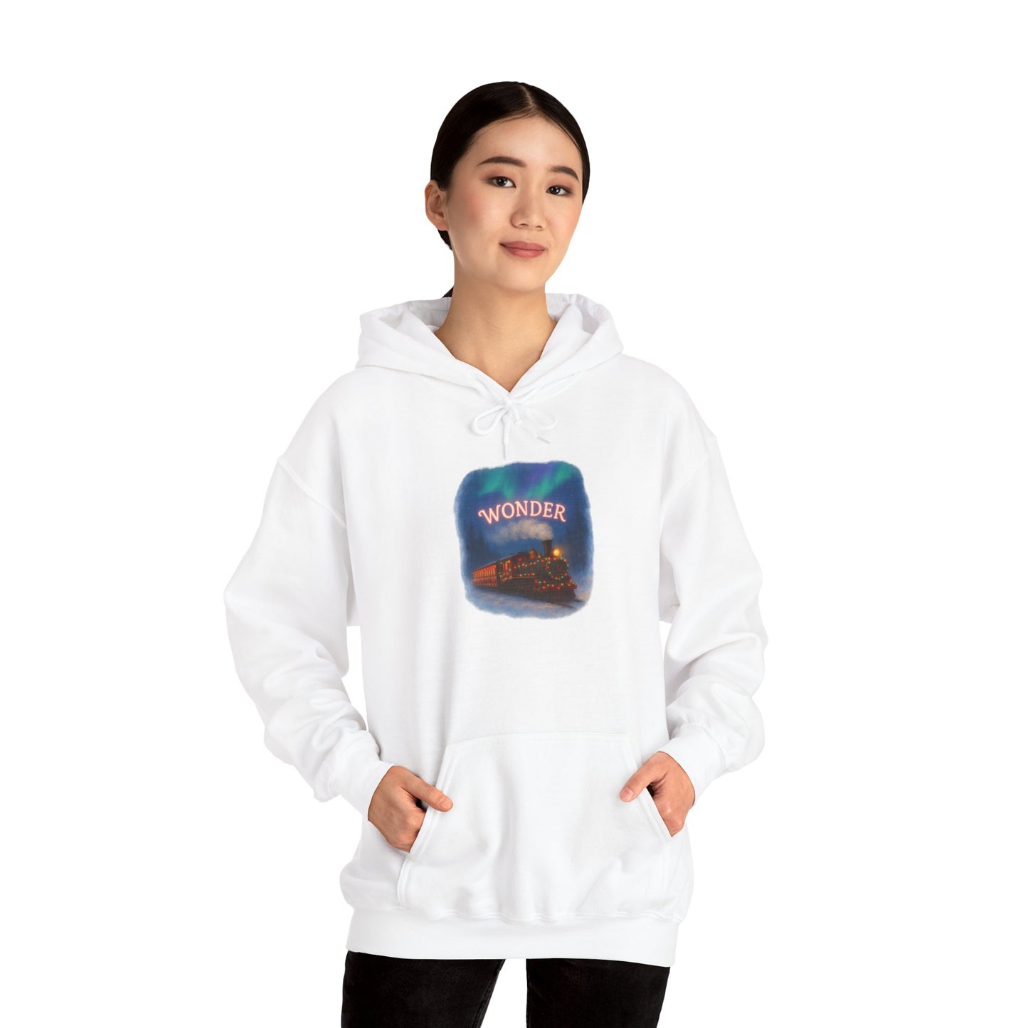 Unisex Cozy Wonder Train Hoodie