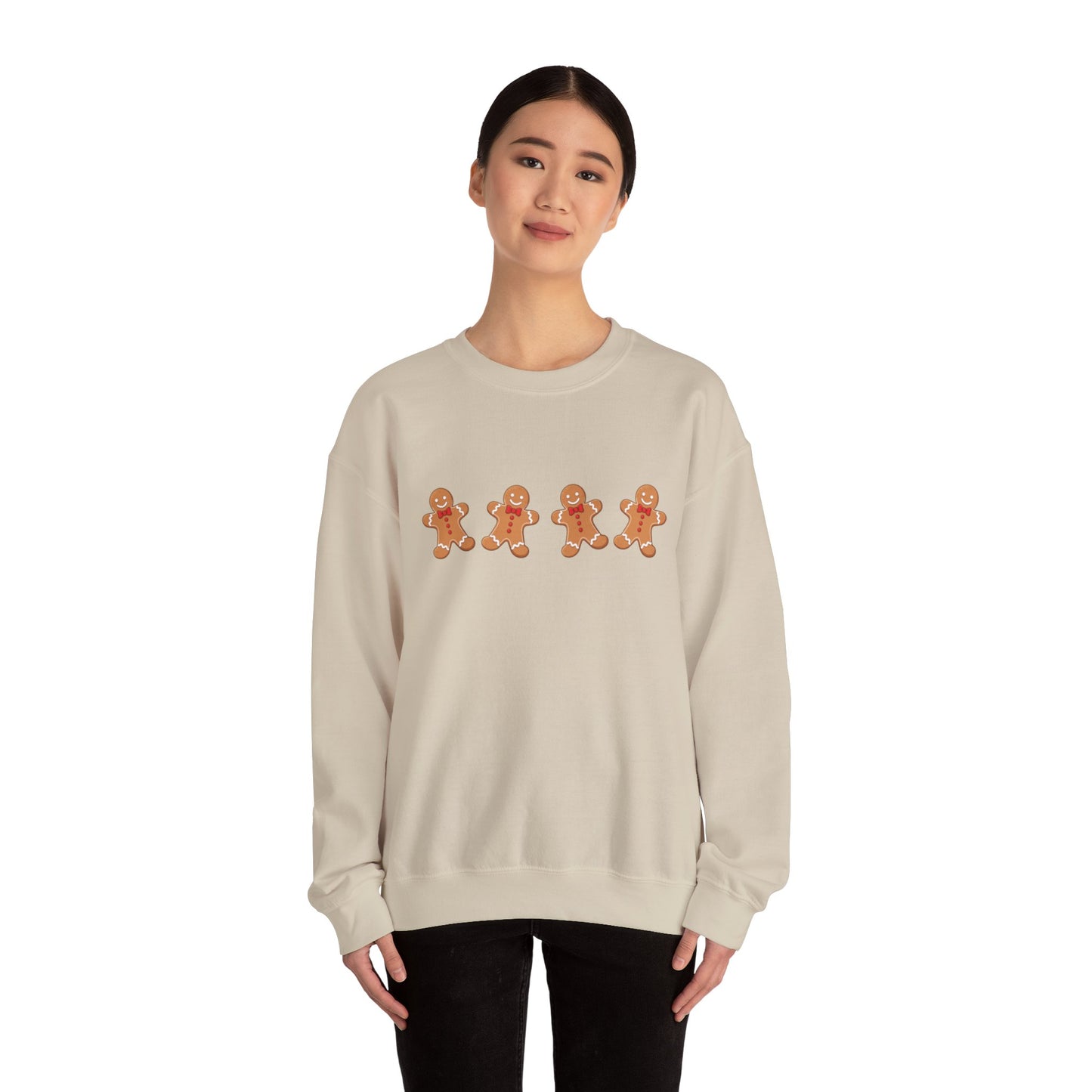 Unisex Cozy Gingerbread Man Sweatshirt