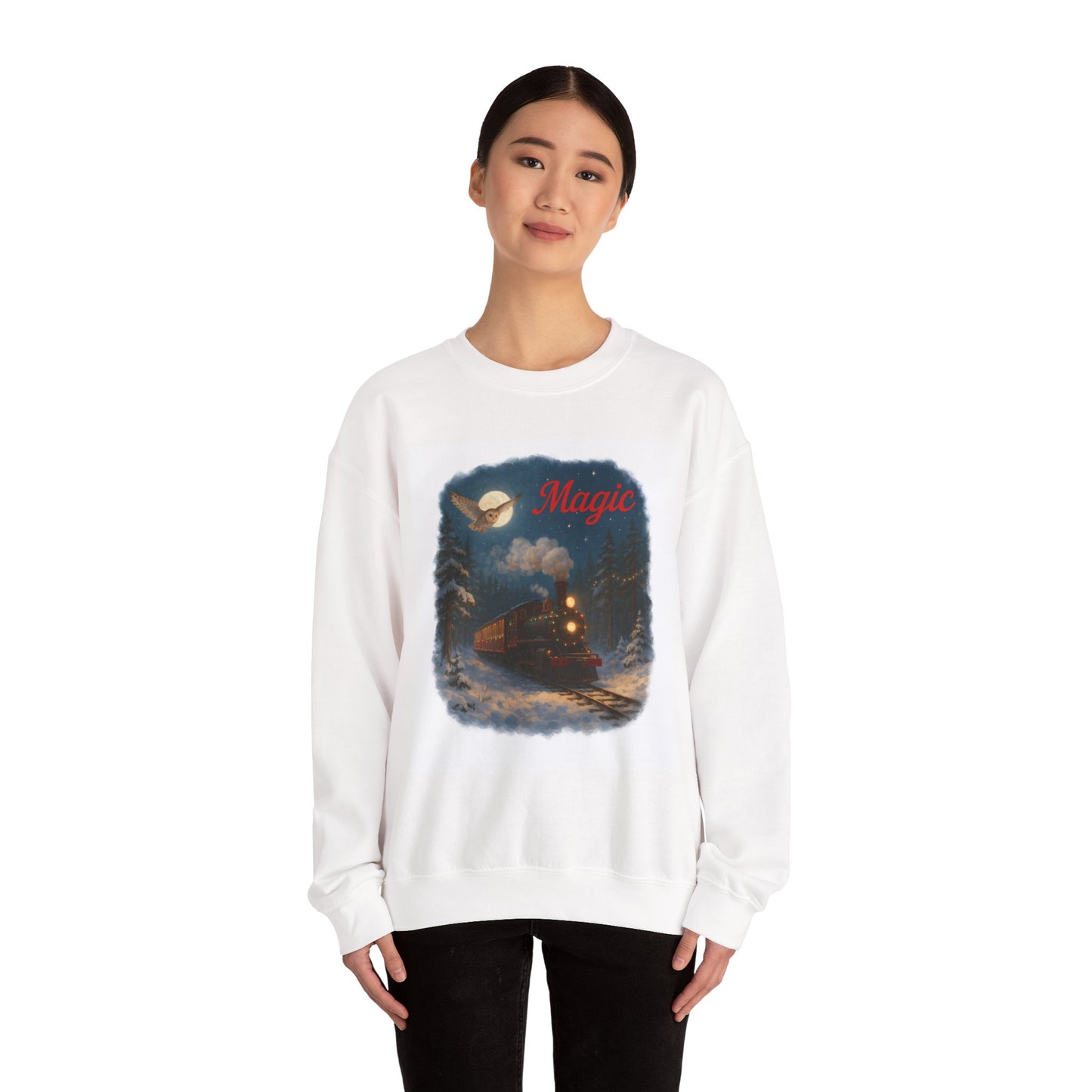 Unisex Cozy Magic Train Sweatshirt