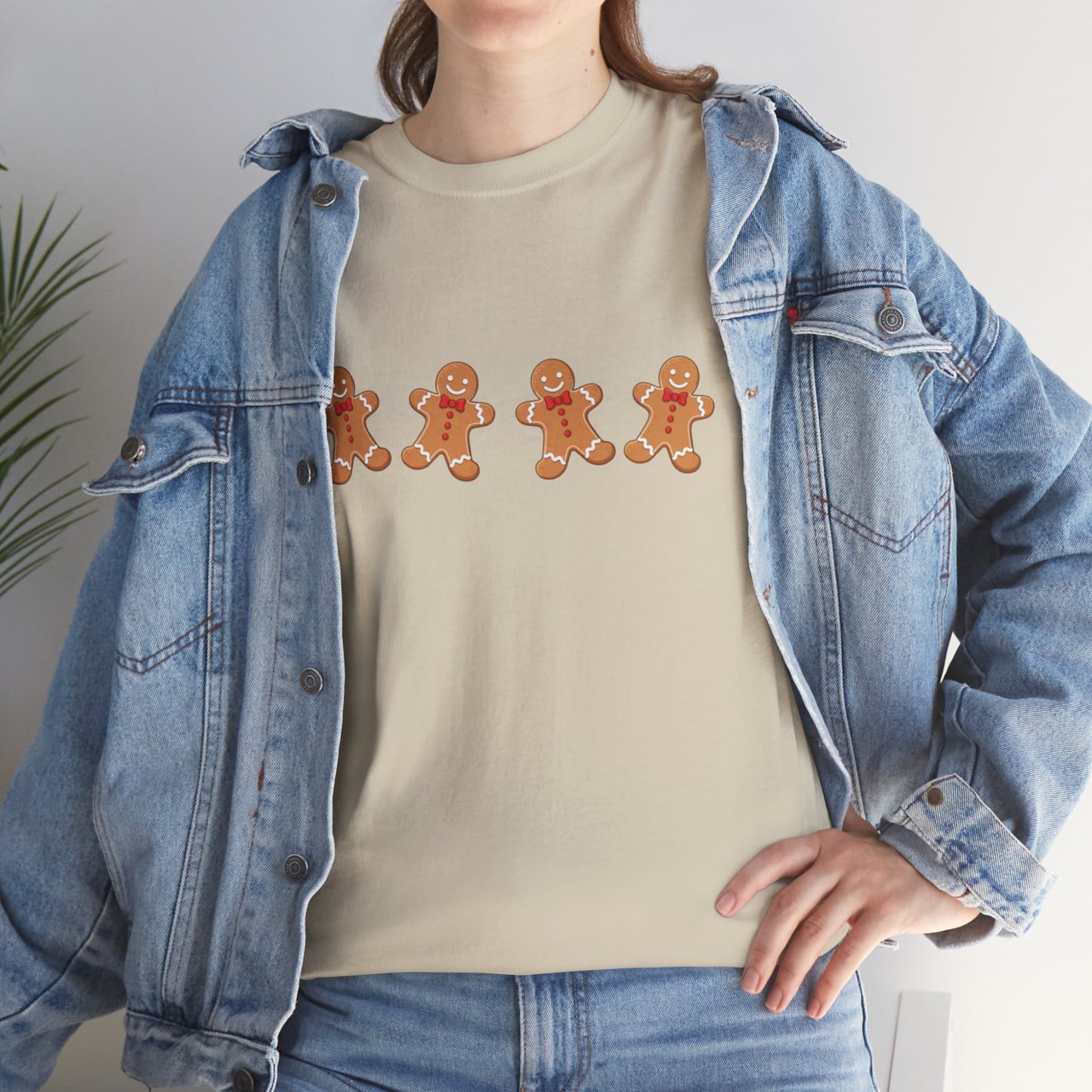 Unisex Cozy Gingerbread Man T-Shirt