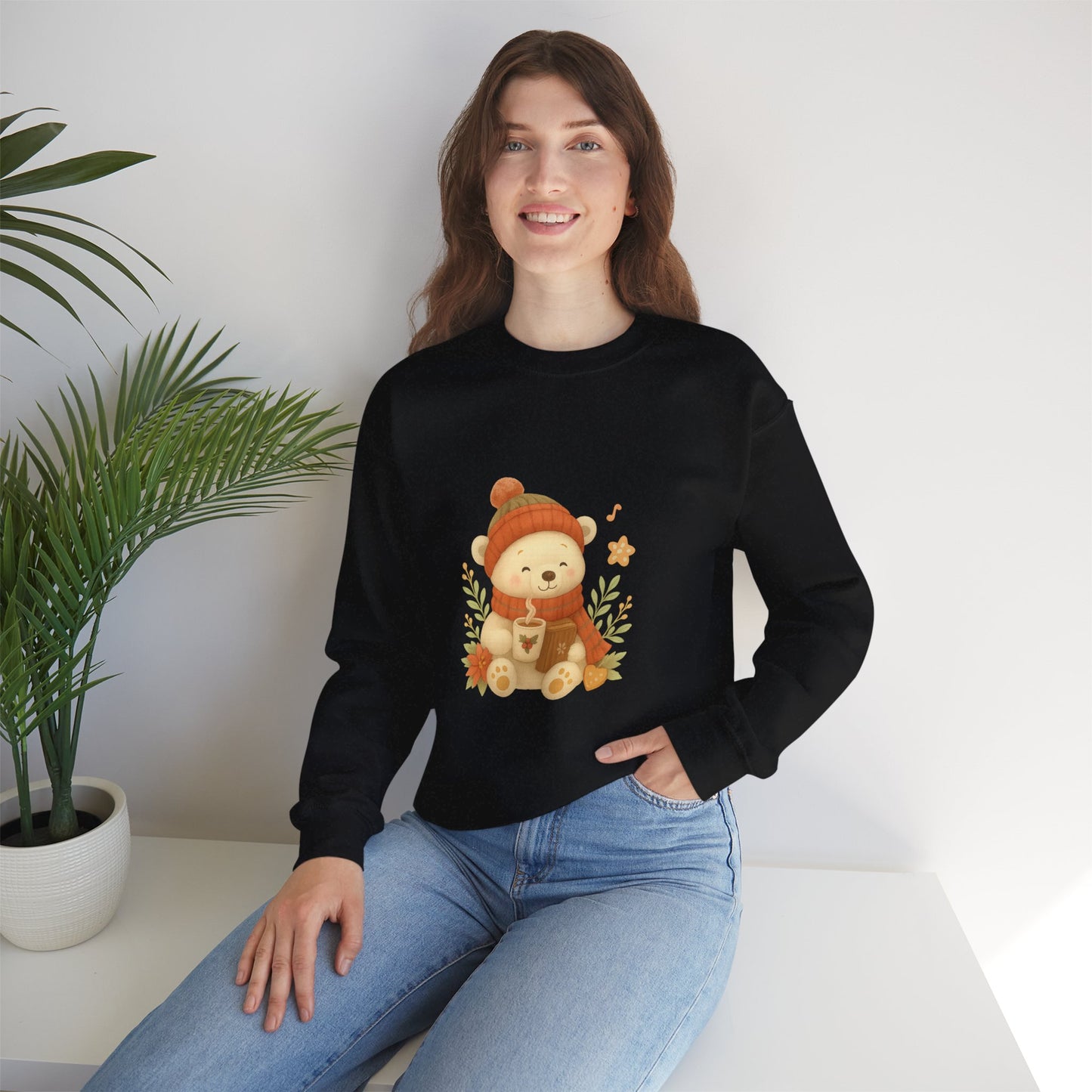 Unisex Cozy Bear Swearshirt