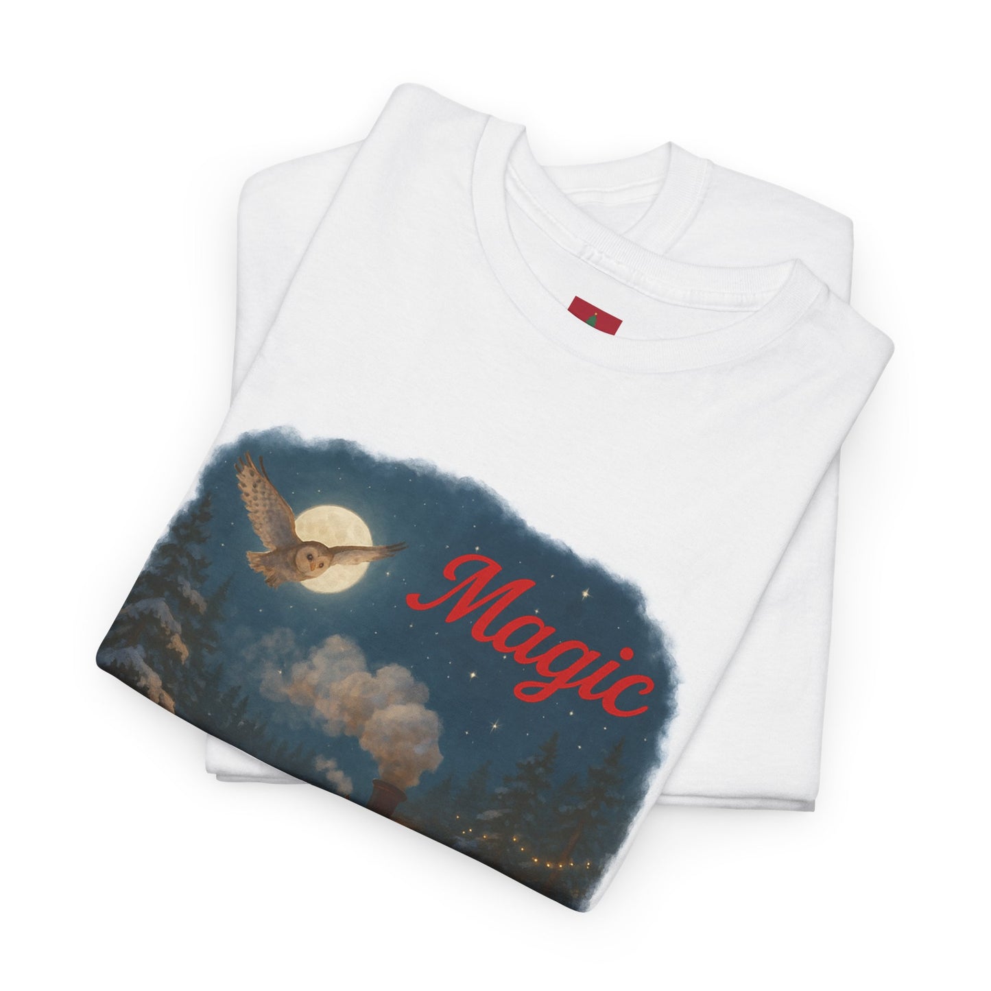 Unisex Cozy Magic Train T-Shirt