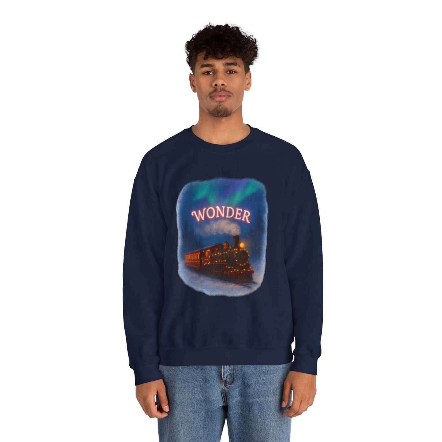 Unisex Cozy Wonder Train Sweatshirt