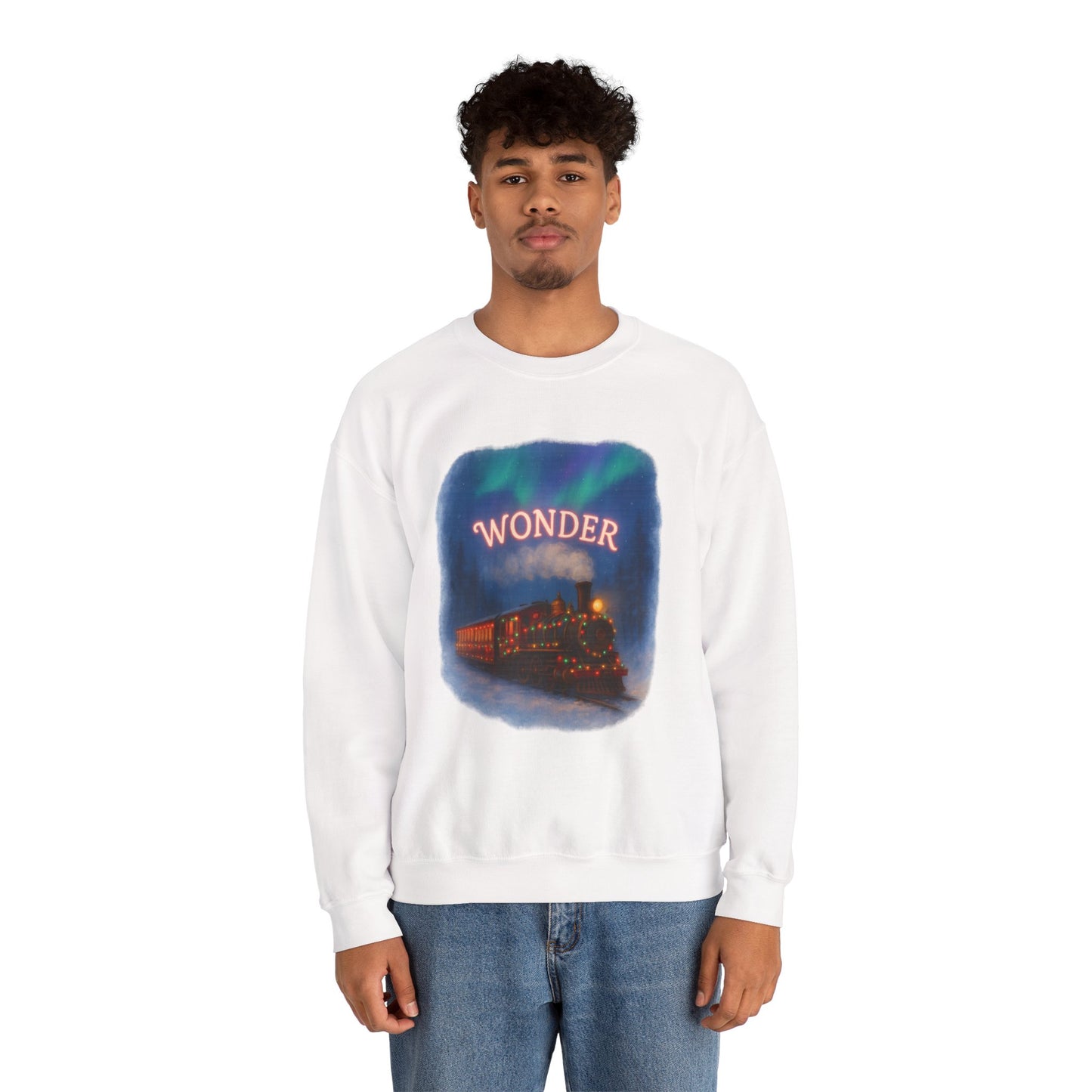 Unisex Cozy Wonder Train Sweatshirt