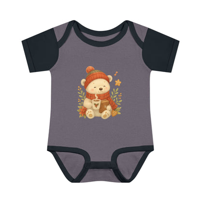 Unisex Cozy Bear Baby Bodysuit