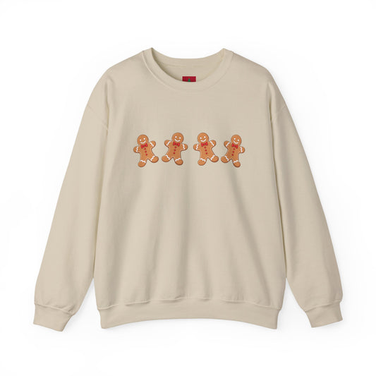Unisex Cozy Gingerbread Man Sweatshirt