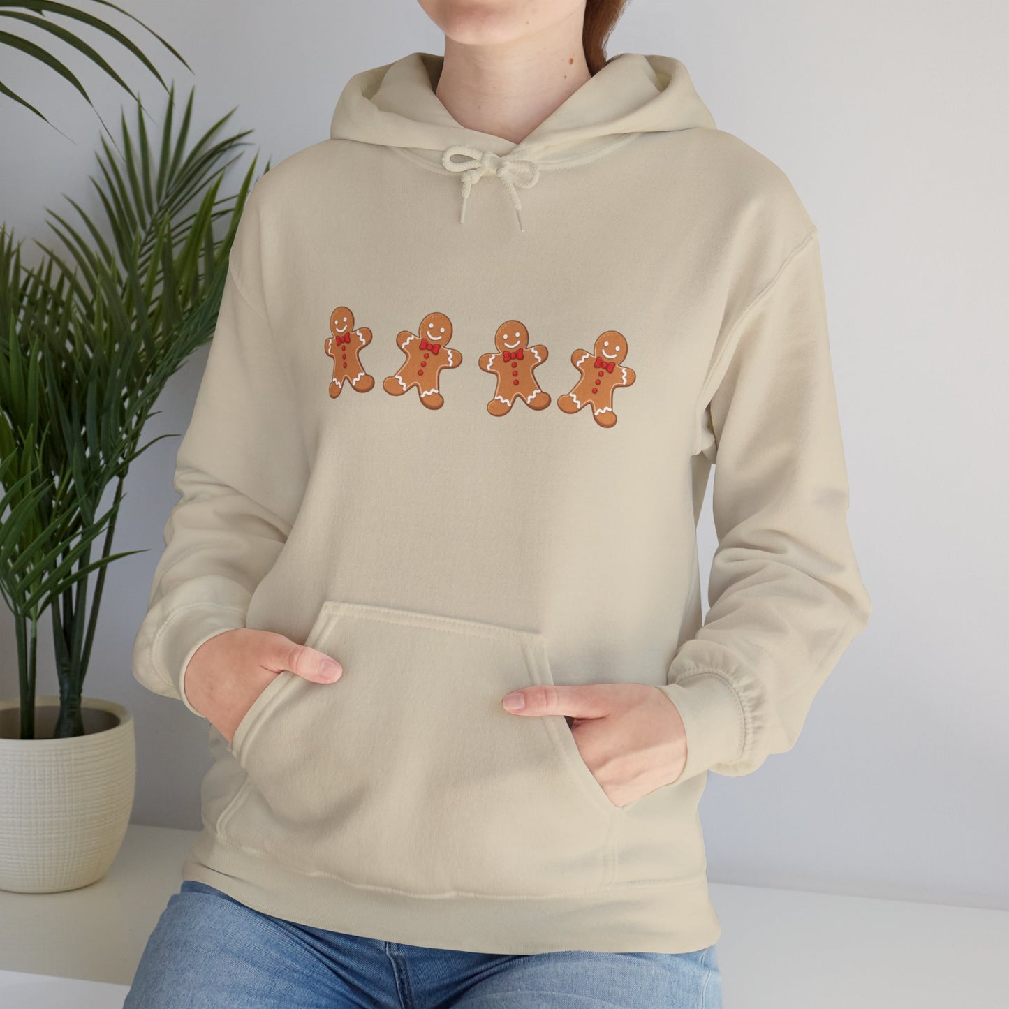 Unisex Cozy Gingerbread Hoodie