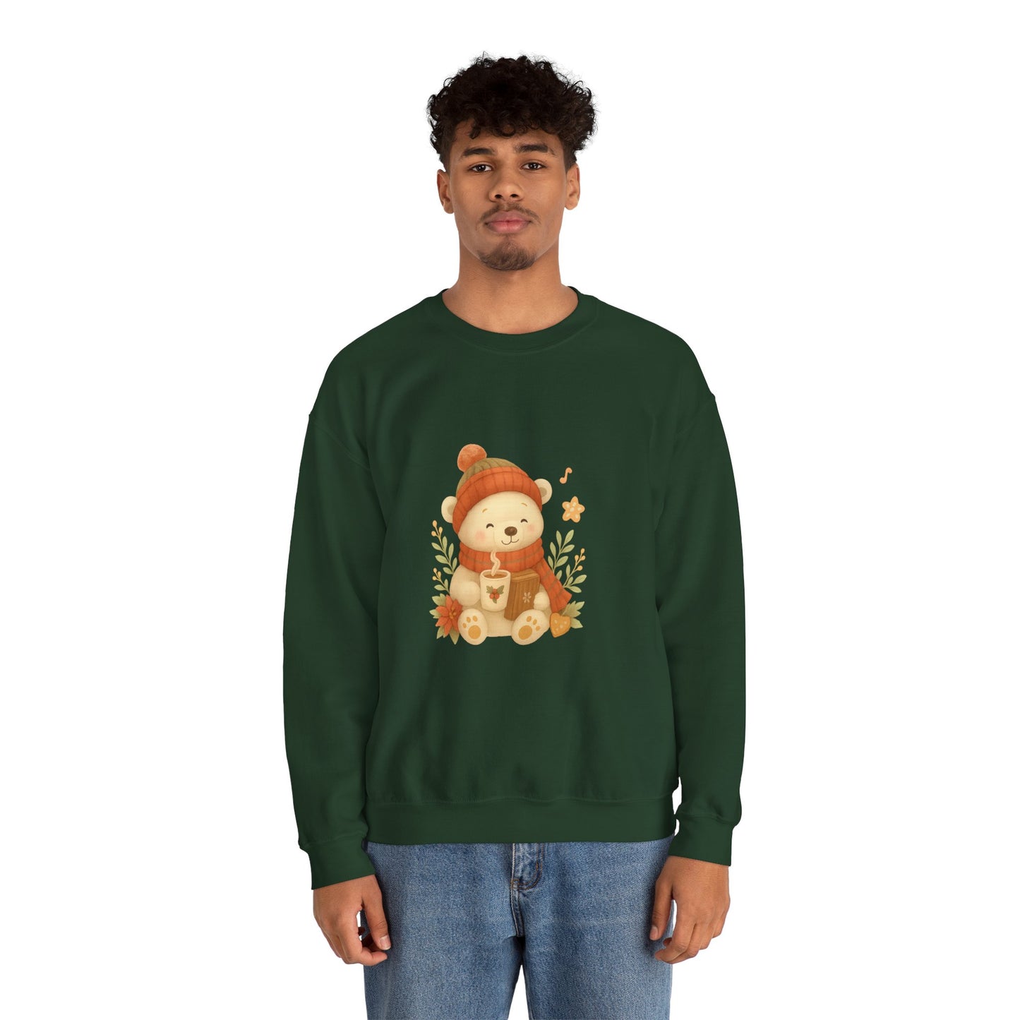 Unisex Cozy Bear Swearshirt