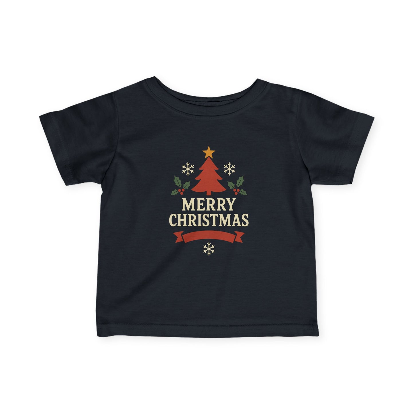 Unisex Cozy Merry Christmas Baby Shirt