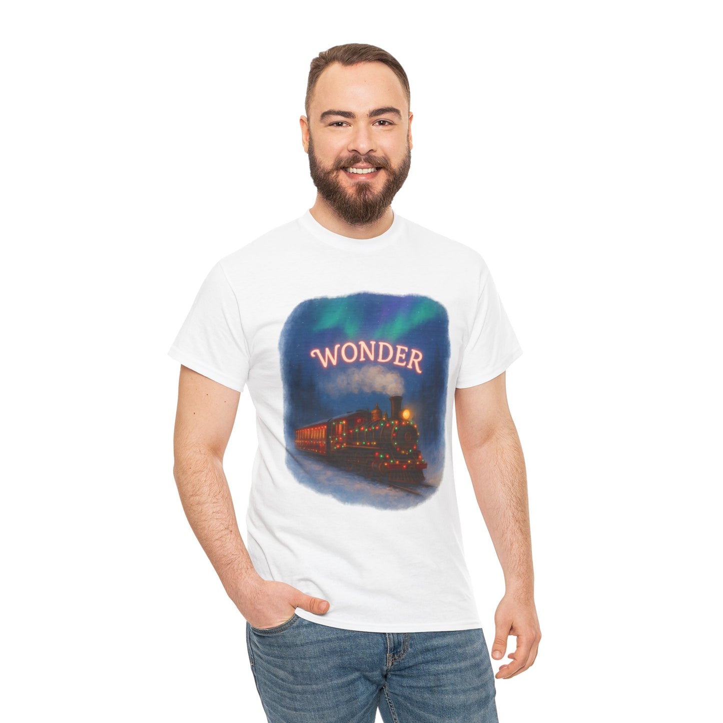Unisex Cozy Wonder Train T-Shirt