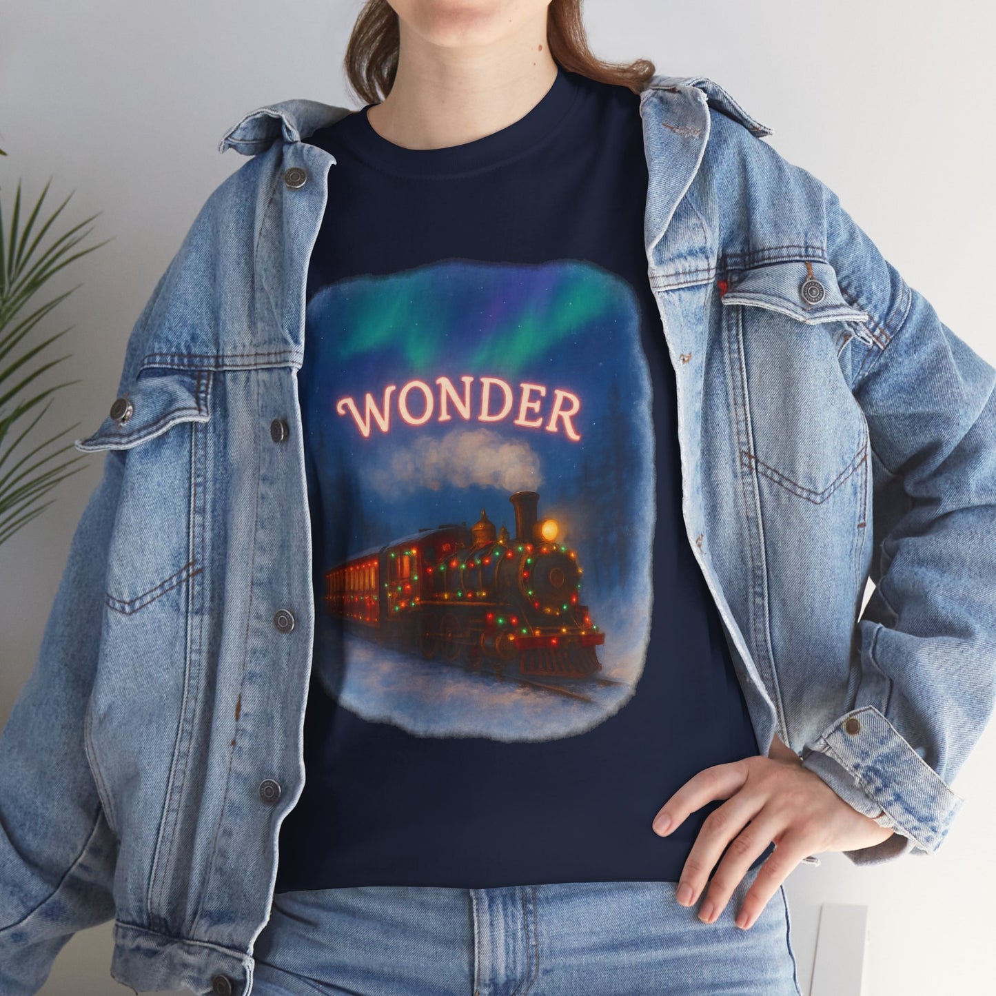 Unisex Cozy Wonder Train T-Shirt