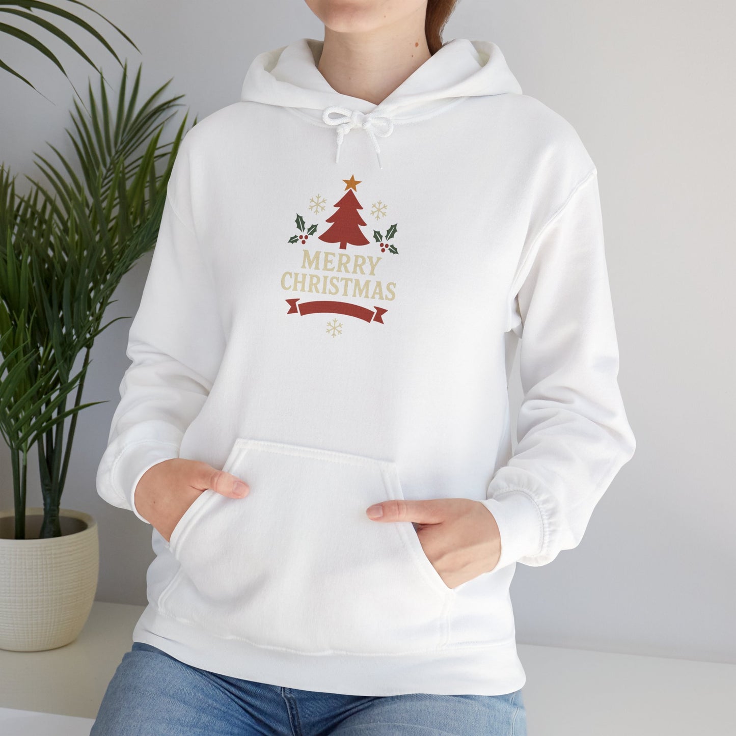 Unisex Cozy Merry Christmas Hoodie