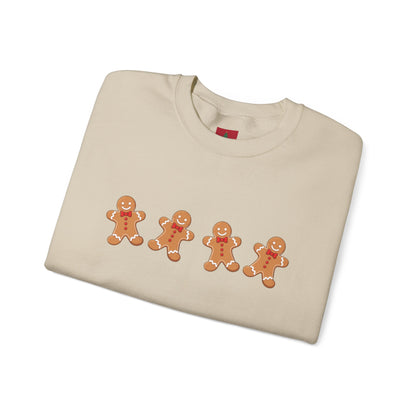 Unisex Cozy Gingerbread Man Sweatshirt