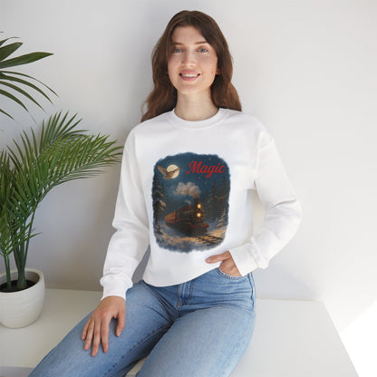 Unisex Cozy Magic Train Sweatshirt