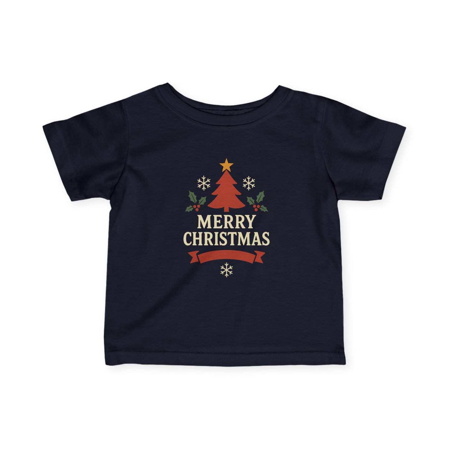 Unisex Cozy Merry Christmas Baby Shirt